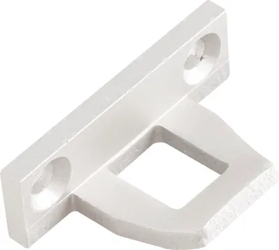 Produktbild von Schließblech zu Oberlichtschnapper ALU Überschlaghöhe  3 mm silber