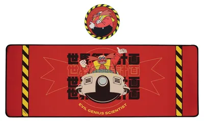 Obrázek produktu pro Sonic - The Hedgehog Schreibtischunterlage & Untersetzer Dr. Eggman