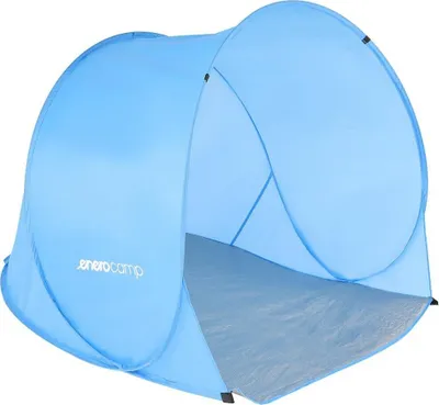 Produktbild von Samorozkládací plážový stan ENERO CAMP 145x105x100 cm, modrý