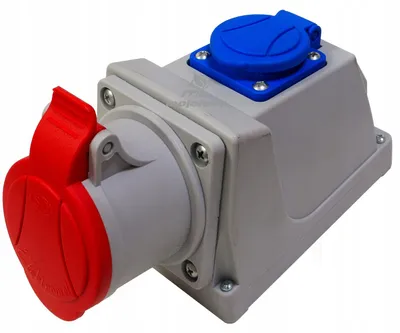 Produktbild von ELEKTROMET Kraftsteckdose 32A 400V IP44 4-polig