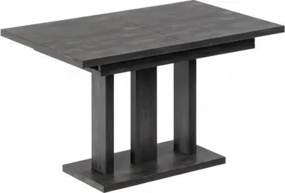 Zdjęcie produktu dla Stół rozkładany APPIA 130(210)x80 beton ciemny