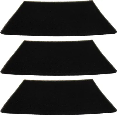 Produktbild von 3x Schwammfilter / Schaumstoff-Filter / Schaumfilter / Staubsaugerfilter für viele Rowenta Staubsauger Handstaubsauger wie Bully RB50 RB60 RB60A RB70