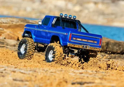Produktbild von Traxxas TRX-4 79 FORD F150 High-Trail 1/10 Crawler blau RTR o. Akku u. Lader