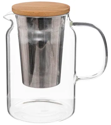 Image de Théière « mia » en verre 90 cl - SG Secret de Gourmet