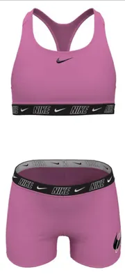 Produktbild von NIKE SWIM Racerback Bikini & Short Set PLAYFUL PINK XL