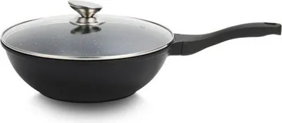 Image de Poêle Wok 28 cm en fonte Royalty Line RLBW28M