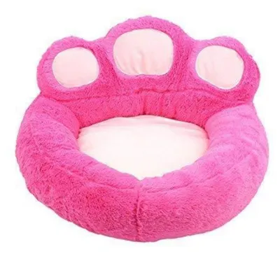 Immagine prodotto di Cuccia per cani "Bärentatze", rimovibile e lavabile, adatta per interni ed esterni, taglia S, 56x52 cm, color rosa
