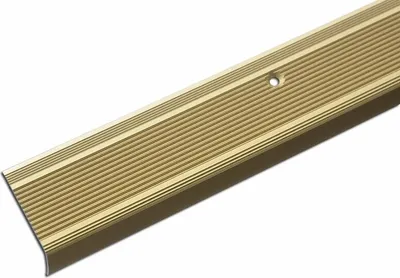 Zdjęcie produktu dla Profil krawędziowy Integral K234 Kształt: L 35x30 mm Długość: 134 cm Nawiercone złoto