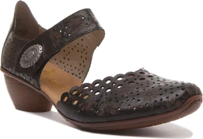 Produktbild von Rieker Spangenschuhe in schwarz, Gr. 41
