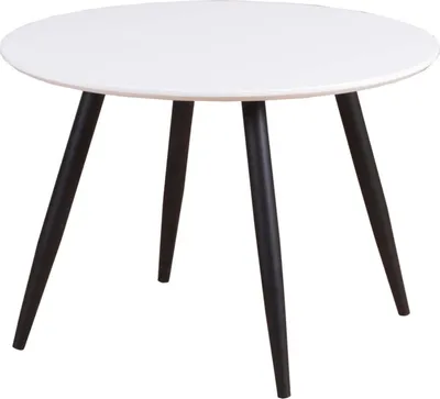 Imagen del producto de Mesa para habitación infantil FURNLUX, modelo Plaza, color blanco y . Dimensiones: 60 x 60 x 50 cm. Color principal: blanco