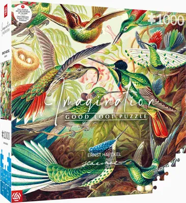 Immagine prodotto di Puzzle 1000 elementów Good Loot Imagination Ernst Haeckel Kolibry