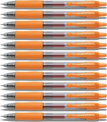 Produktbild von Pilot G2-07 Gelschreiber orange - 12er-Set
