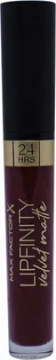 Zdjęcie produktu dla Max Factor Lipfinity Velvet Matte, Fioletowy, Satin Berry, 1 kol., Kolorujący, Odżywiający, Kobiety, Matowy