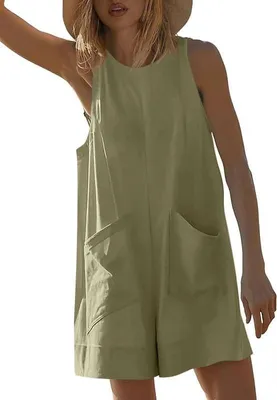 Image de Elzusha - Combinaison pour femmes, style décontracté, idéale pour l'été