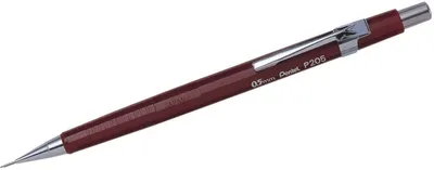 Produktbild von Pentel - Fulpotlood Pentel P205 HB 0,5 mm rot | 1 Stück | 12 Stücke