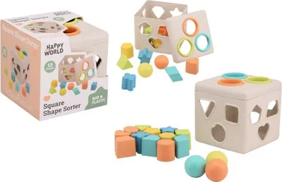 Produktbild von Johntoy Formenbox  Kunststoff Lernspielzeug Mehrfarbig
