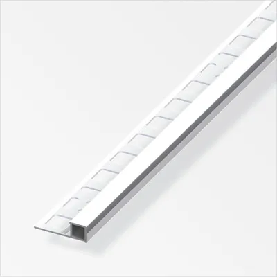 Produktbild von alfer Quadratprofil Aluminium eloxiert poliert chrom optik