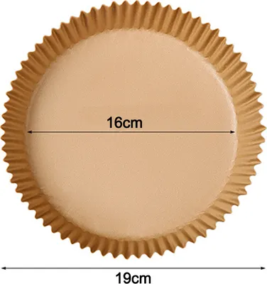 Produktbild von 50 PCS Airfryer Backpapier,Backpapier für Heißluftfritteuse,true color