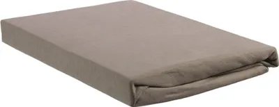 Produktbild von Beddinghouse Jersey-Topper Spannbettlaken BH Jersey TD Farbe Taupe Größe 70/80/90 x 200/210 cm HH: 10 c
