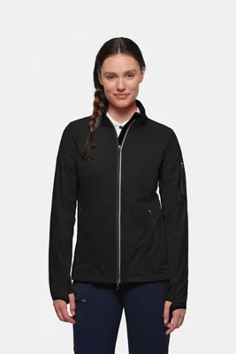 Zdjęcie produktu dla HAKRO Kurtka softshell damska Sidney, kolor czarny, rozmiar 4XL