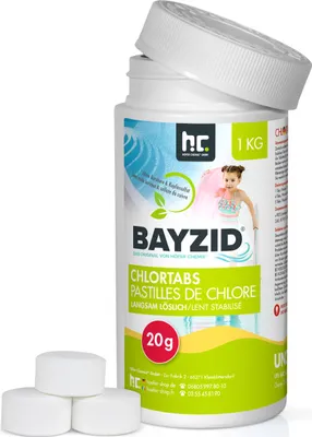 Produktbild von 1 kg BAYZID® Chlortabs 20g langsam löslich