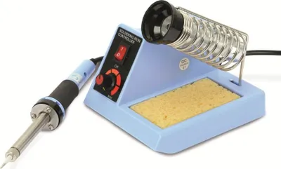 Immagine prodotto di Set da principianti per saldatura DAYTOOLS LS-99KIT | Stazione di saldatura con temperatura regolabile (150-450 °C) | Potenza 48 W | Set di accessori con stagno per saldatura, pompa dissaldante, set di strumenti per saldatura e lente d'ingrandimento | Perfetto per principianti e riparazioni