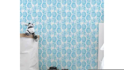 Produktbild von Coloray Fototapete 208x146 cm An Einer Wand Latex Latextapete - Ananas Ananas