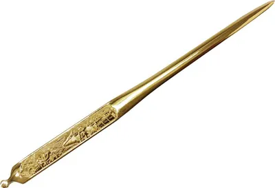 Produktbild von Kogai Bogenschützen gold Beimesser für Samurai Katana