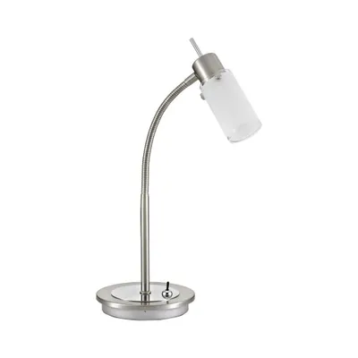 Produktbild von LED Tischleuchte, Glas, Spot verstellbar, H 37 cm
