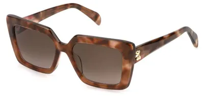 Zdjęcie produktu dla Tous, okulary przeciwsłoneczne (model STOD48), kolor: RÓŻOWY HAVANA + PRZEŹROCZYSTY RÓŻOWY (BRĄZOWY GRADIENT), 54