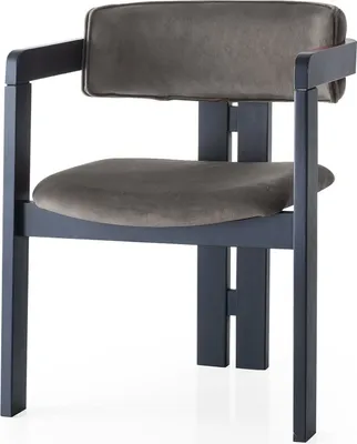 Produktbild von Skye Decor, CO - 009, Esszimmerstühle, Schwarz, Samt, 58 x 76 x 49 cm