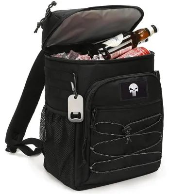 Produktbild von Kühlrucksack 25L Isoliert Auslaufsicher Robust Wasserdicht Schwarz