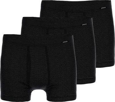 Produktbild von Ammann 3er Pack Jeans Feinripp Retro Short / Pant Im sportlich-klassischem Schnitt, Aus strapazierfähiger Baumwolle, Mit Weichelastikbund
