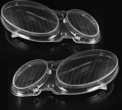 Image de Lentilles de phares Auto Cache-phares pour MERCEDES BENZ E CLASS W211 E320 E350 2002-2008 - Droite