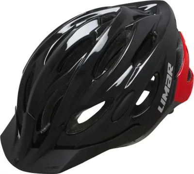 Image de Casque de vélo Limar Scrambler, taille M, noir/rouge - 22 aérations, léger...
