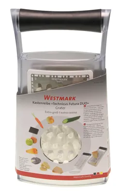 Produktbild von Westmark Technicus Turmreibe, extra grob + Gurkenhobel