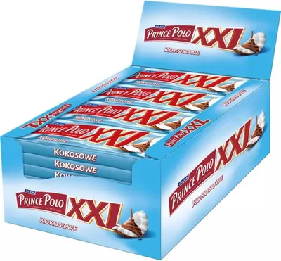 Produktbild von Schokoriegel Prince Polo XXL Kokosnuss (28x50g)
