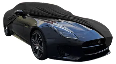 Image de Housse de voiture intérieure adaptée à Jaguar F-type Noir NEU Bâche de