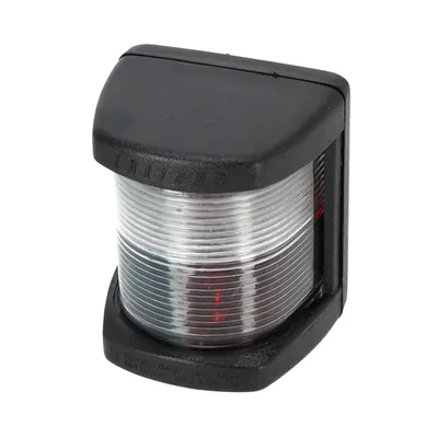 Produktbild von LED Zweifarbenlaterne Positionslaterne 12V, Positionslicht für Boote bis 12 Meter Schwarzes Zweifarbenlicht