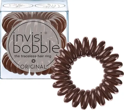 Obrázok produktu pre invisibobble Pretzel brown, Gumička pre vrkoč, Hnedá, 3 kusov