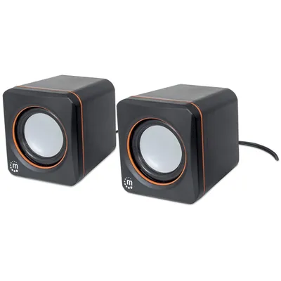 Produktbild von MANHATTAN 2600 Lautsprechersystem Voller Stereoklang und kompaktes Format optimal fuer das mobile Musikerlebnis