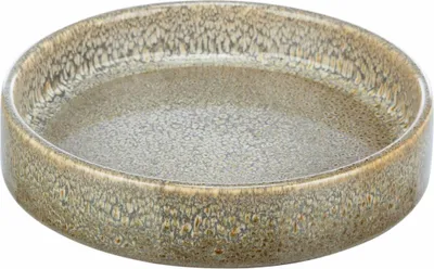 Zdjęcie produktu dla Trixie Miska ceramiczna z niskim brzegiem 0,25 l/ 15 cm, brązowa