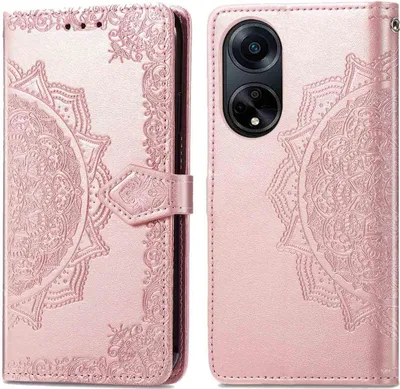 Obrázok produktu pre imoshion Mandala knižnica pre Oppo A98 - ružovo zlatá