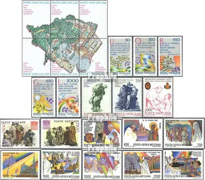 Produktbild von Briefmarken Vatikanstadt 1986 Mi 883-906 (kompl.Ausg.) Jahrgang 1986 komplett postfrisch Kulturgut