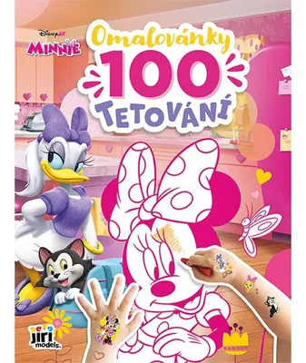 Immagine prodotto di Libro da colorare e 100 tatuaggi Minnie