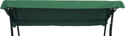 Produktbild von GO-DE Textil, Ersatzdach Hollywoodschaukel, Einzelset, Farbe: grün, Maße ca.: Breite: 190 bis 215 cm x Tiefe: 120 bis 140 cm
