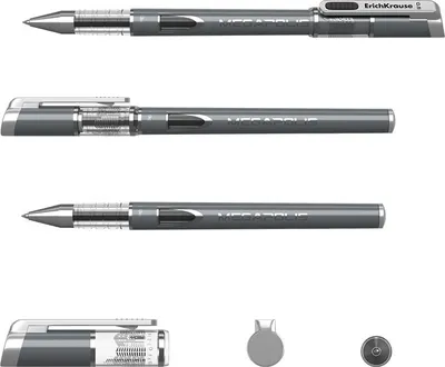 Produktbild von Gelstifte Megapolis 0,35mm 12er Pack Schwarz