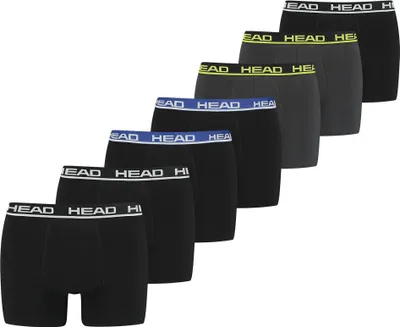 Produktbild von HEAD BASIC BOXER 7P ECOM - black / blue / phantom (001) - L