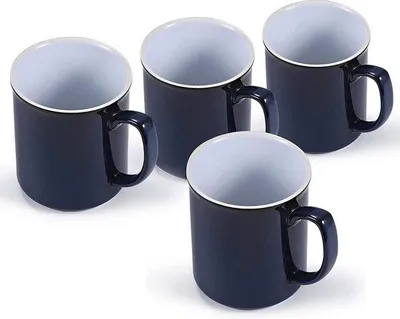 Produktbild von Kaffeetassen-Set – 4-teilig – Hochwertige Keramik