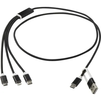 Productafbeelding van Oplaadkabel "Versatile" PF4501 (universele maat) (zwart)